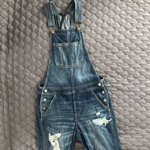 American Eagle denim  overalls